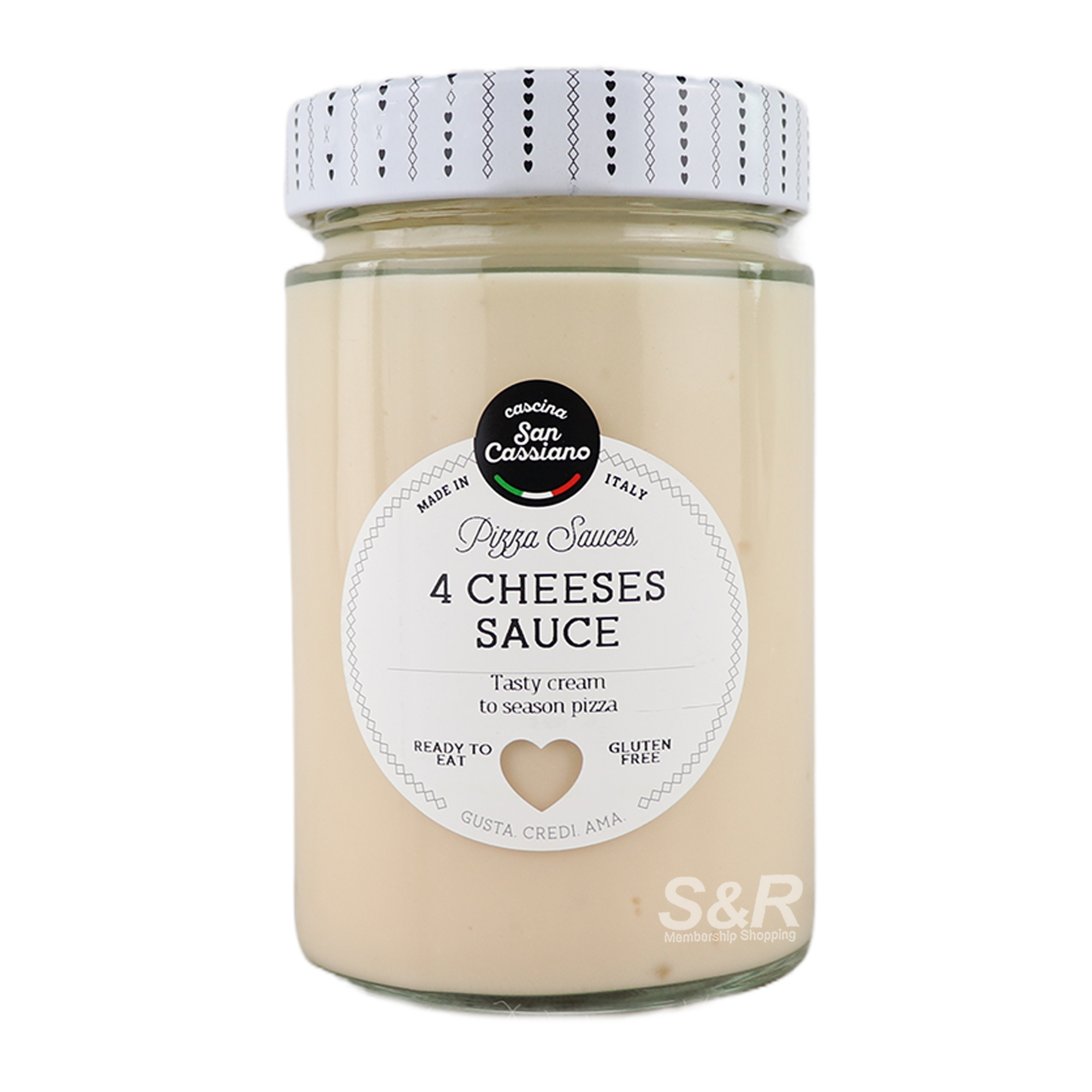 Cascina San Cassiano 4 Cheese Pizza Sauce 300g Cascina San Cassiano 4 Cheese Pizza Sauce 300g
